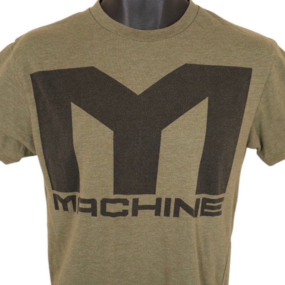 MTS Nutrition T Shirt Mens Size Small Green Machine Sports Supplements